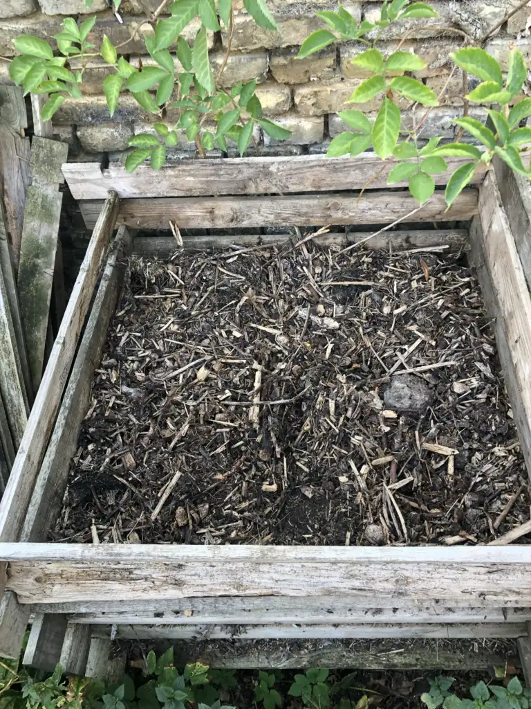 Permakultur Garten Komposthaufen