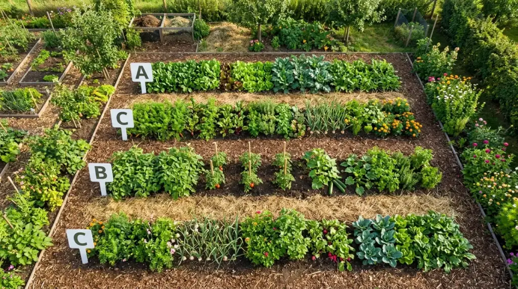 Gertrud Franck Reihenmischkultur ABC-Schema