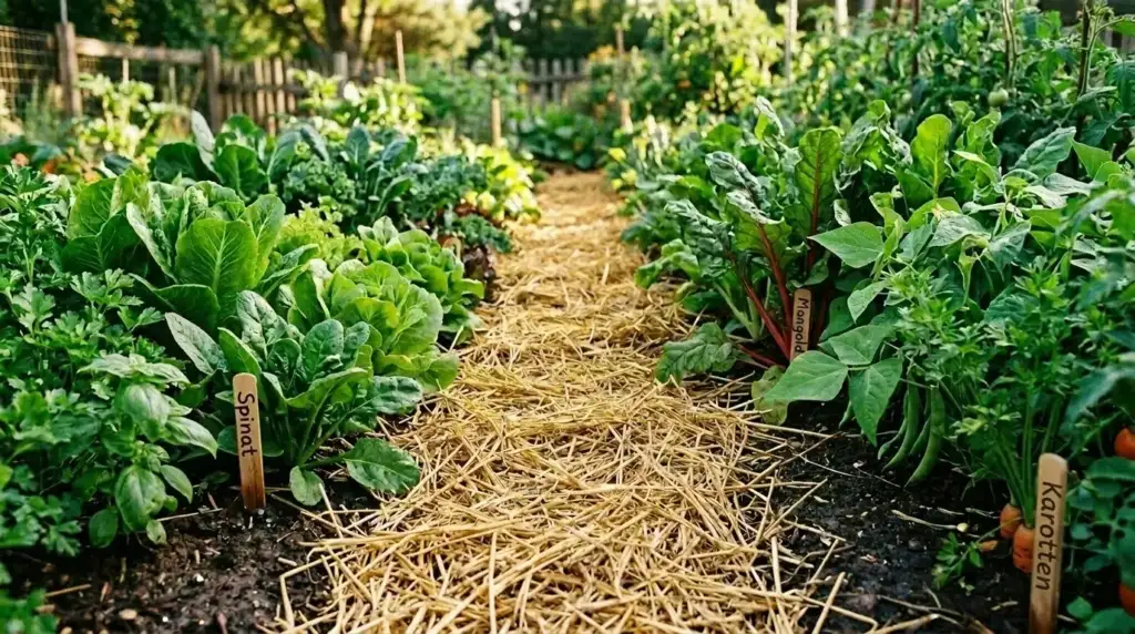Gertrud Franck Reihenmischkultur Mulchweg