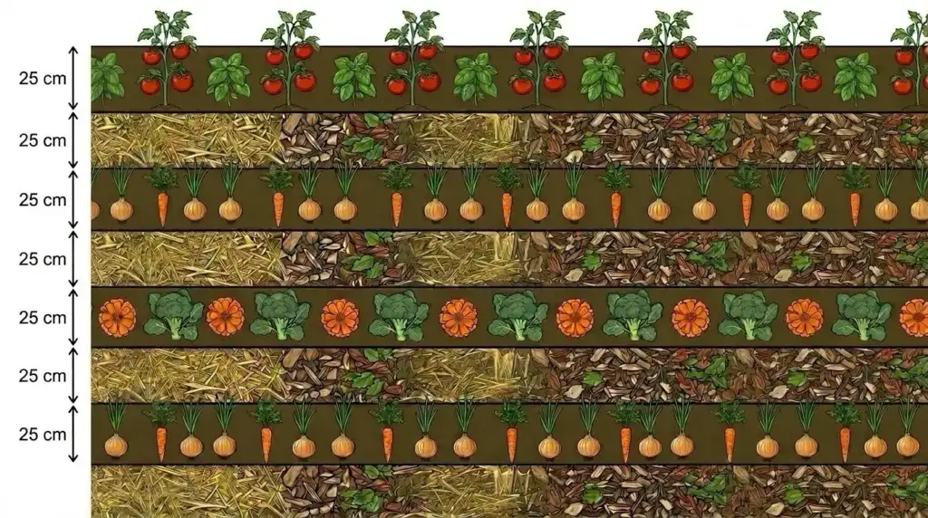 Mischkultur Anbauplan