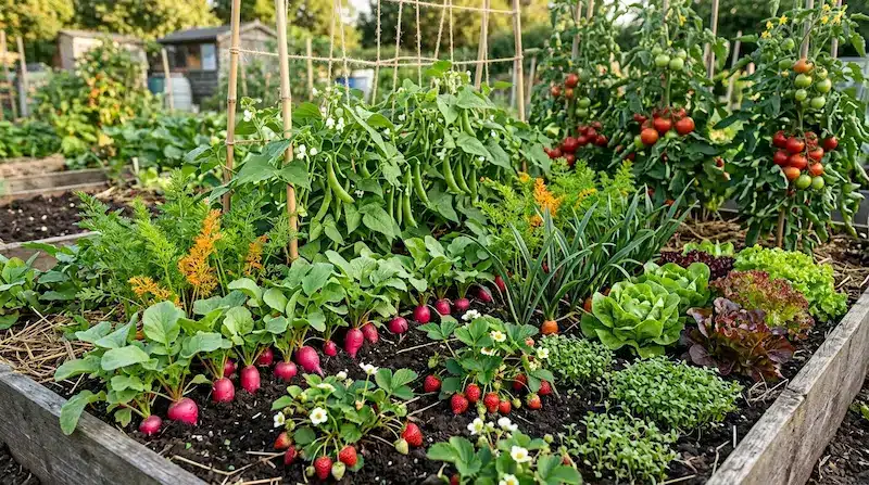 Mischkultur Radieschen Gute Nachbarn im Beet